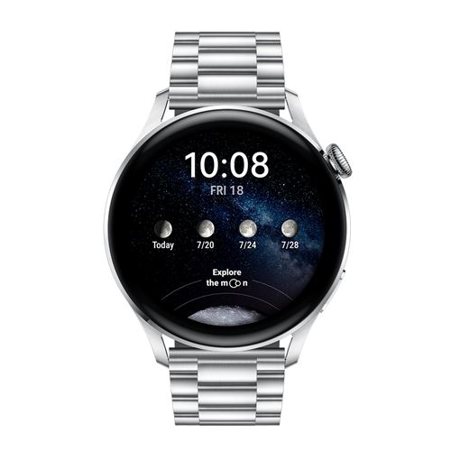 Montre connectée Huawei Watch 3 Elite bracelet en métal Gris