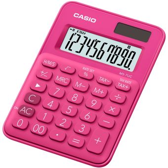 Calculatrice de bureau Casio MS-7UC Rose
