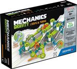 Jeu de construction magnétique Geomag Mechanics Ecofriends Gravity 130 pièces