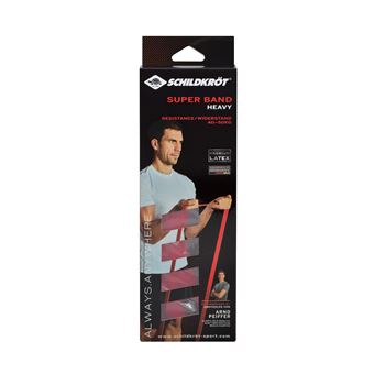 Sangle de traction / Super Band Heavy - 45mm - rouge