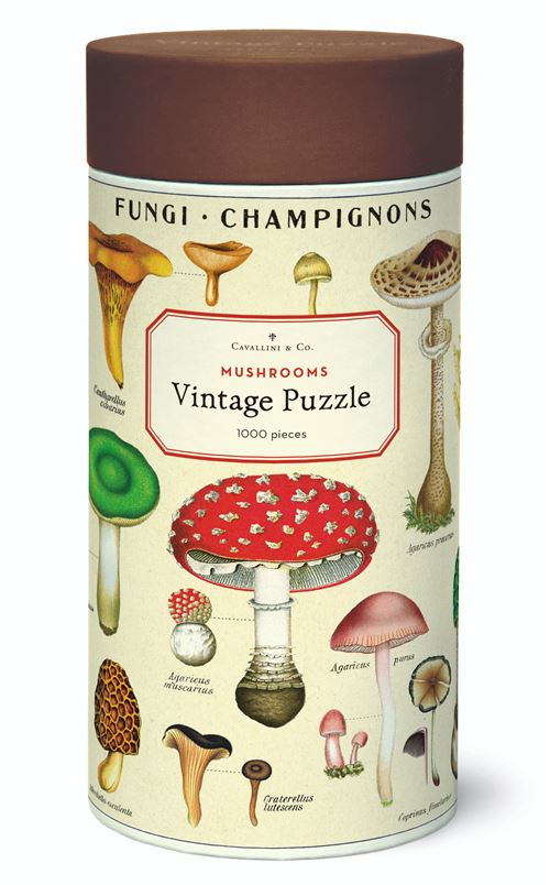 Puzzle 1000 pièces LetterBox Champignons 50 x 70 cm