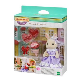 Figurine Sylvanian Families La grande sœur lapin crème