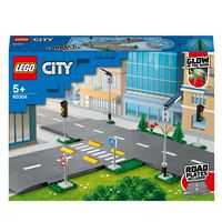 Lego 7280 Plaques route Ligne droite et carrefour 