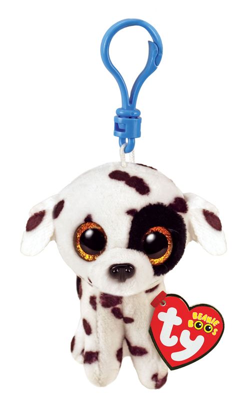 Ty Peluche Beanie Boo’s Clip Luther Le Chien