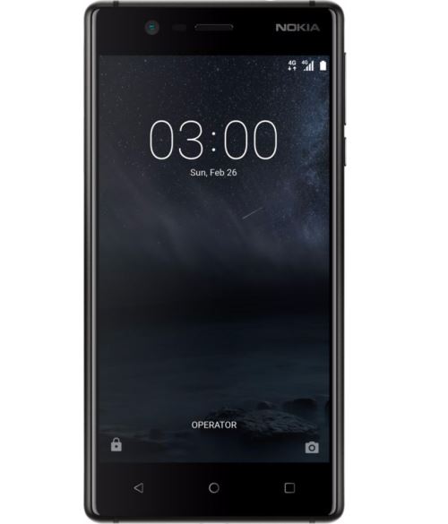 Smartphone Nokia 3 Double SIM 16 Go Noir