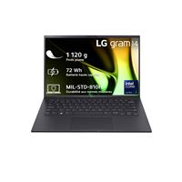 PC portable LG Gram 14Z90S-G.AD78F 14" Intel® Core™ Ultra 7 32 Go RAM 1 To SSD Noir