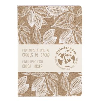 Clairefontaine Cocao cahier de notes, A6, ligné, brun 