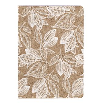 Carnet A6 ligné Clairefontaine Cacao Recyclé Modèle aléatoire