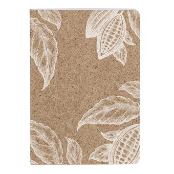 Carnet A6 ligné Clairefontaine Cacao Recyclé Modèle aléatoire