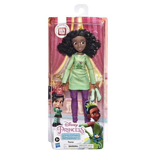 Poup&eacute;e de mode Hasbro Disney Princess Comfy Squad Tiana 26 cm
