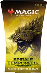 Jeu de cartes Magic Draft Booster 3P Spirale Temporelle Modèle aléatoire