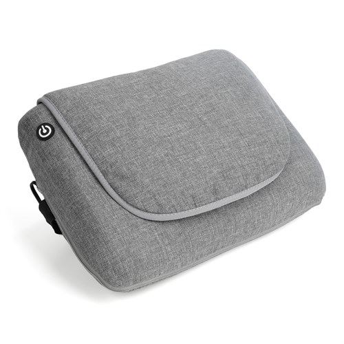 Coussin de massage Shiatsu autonome Gris