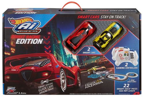 Piste de course intelligente Hot Wheels AI