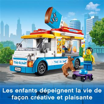 LEGO® City Great Vehicles 60253 Le camion de la marchande de glaces