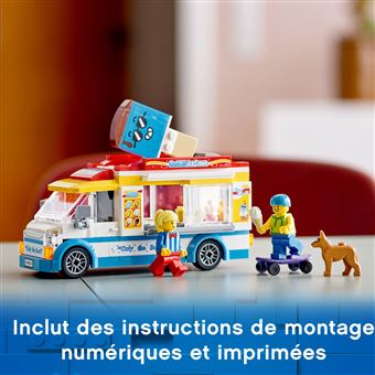 LEGO® City Great Vehicles 60253 Le camion de la marchande de glaces