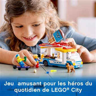 LEGO® City Great Vehicles 60253 Le camion de la marchande de glaces