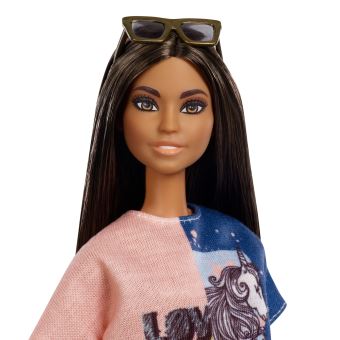 Poupée Barbie Fashionistas Robe bicolore