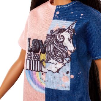 Poupée Barbie Fashionistas Robe bicolore