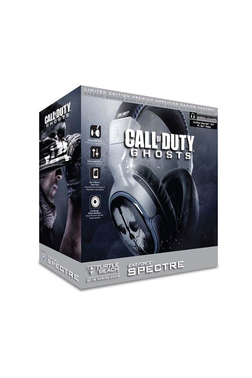 Turtle Beach Call Of Duty:Ghosts Ear Force Spectre - Limited Edition - Micro-Casque - Circum-Aural - Filaire