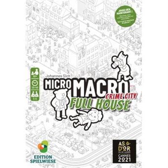 Jeu d’ambiance Spielwise Micro Macro Crime City 2