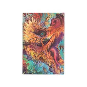 Carnet à couverture rigide Paperplanks mini ligné Dragon bourdonnant