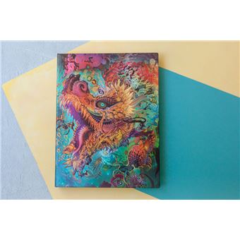 Carnet à couverture rigide Paperplanks mini ligné Dragon bourdonnant