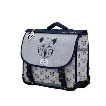 Cartable scolaire Pol Fox Bear 38 cm