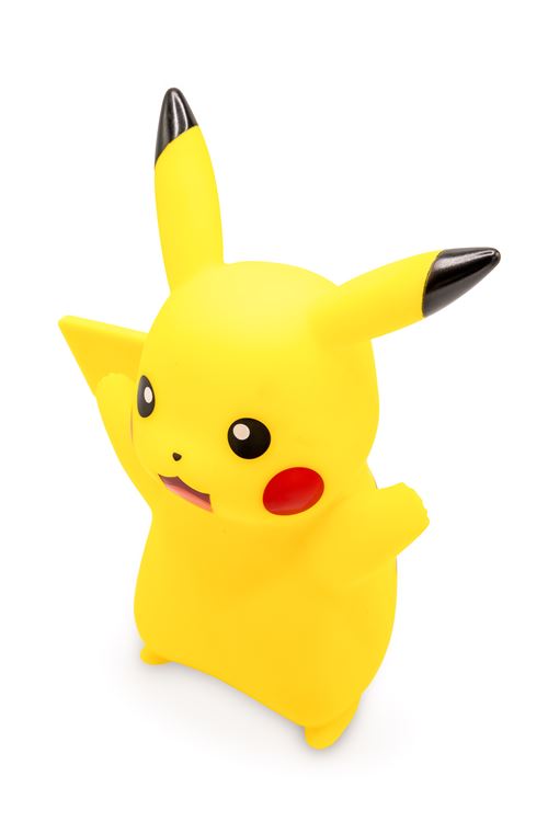 Veilleuse Pikachu endormi, h.25cm jaune / doré, H.25 cm