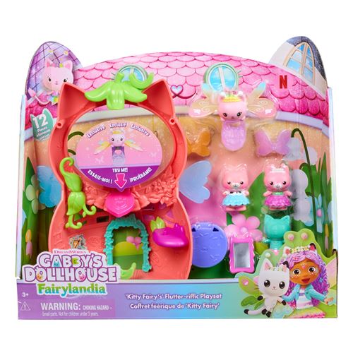 Gabby Et La Maison Magique Multicolore Playset Fée Magique Fairylandia