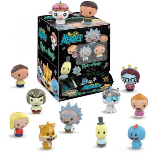 Mini figurine Funko Pop Rick et Morty Pint sized Heroes Modèle aléatoire