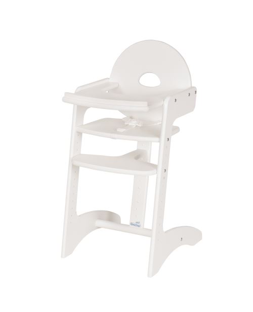 Chaise haute Geuther Filou Blanc