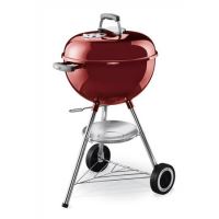Barbecue à charbon Weber Original Kettle 47 cm Rouge avec thermomètre