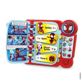 Jeu éducatif Vtech Le livre-jeu éducatif de Spidey