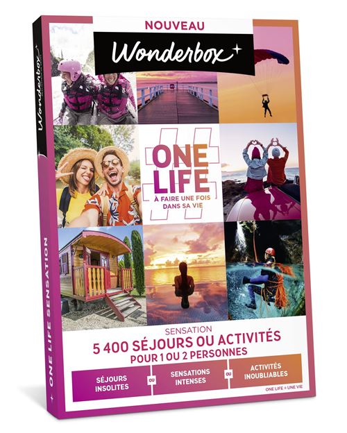 Coffret Cadeau Wonderbox One Life Sensation