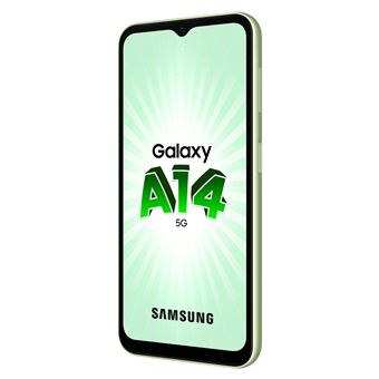 Smartphone Samsung Galaxy A14 6,6" 5G Nano SIM 128 Go Vert