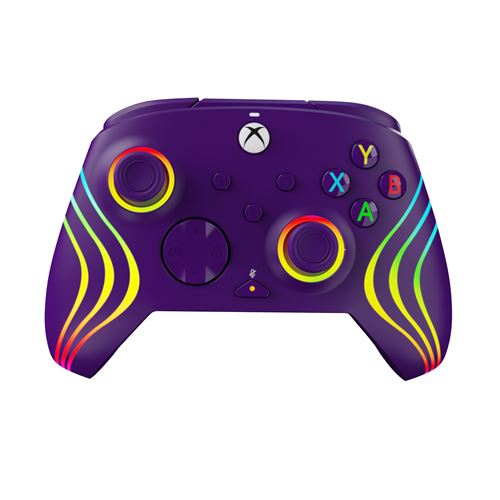 Manette filaire Pdp Afterglow Wave pour Xbox Series XS Xbox One Windows 10 et Windows 11