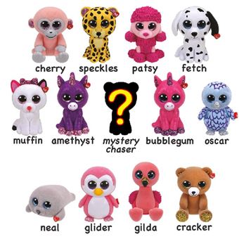 Peluche TY Mini Boos Série 3 Mystery Chaser - Peluche (autre 