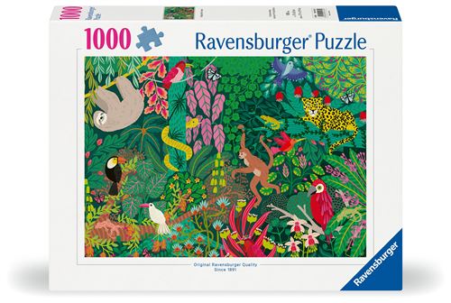Puzzle 1000 pièces : Forêt tropicale magique Ravensburger France - vue 2