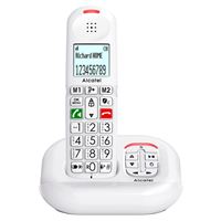 Téléphone sans fil blanc Alcatel XL685VOICEBLANC