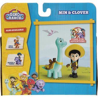 Dino Ranch – Voiture De Docteur Min Et Clover – Véhicule Dinosaure Avec Figurine – Dès 3 Ans – Jouet Collection