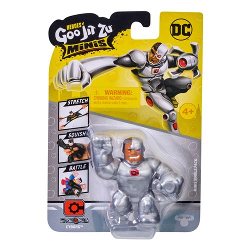 Pack de mini figurine Goo Jit Zu DC Comics 6 cm Modèle aléatoire