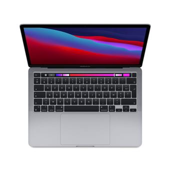 Apple MacBook Pro 13'' Touch Bar 512 Go SSD 16 Go RAM Puce M1 Gris