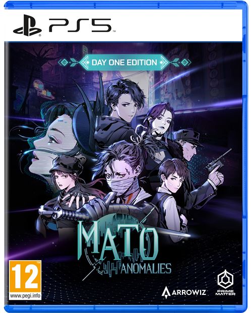 Pochette avant du jeu Mato Anomalies Day One Edition PS5