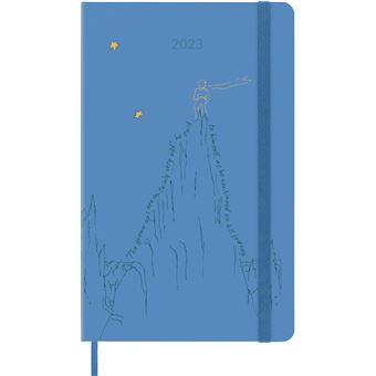 Agenda scolaire Moleskine 2022 2023 Semainier Le Petit Prince grand format Montagne
