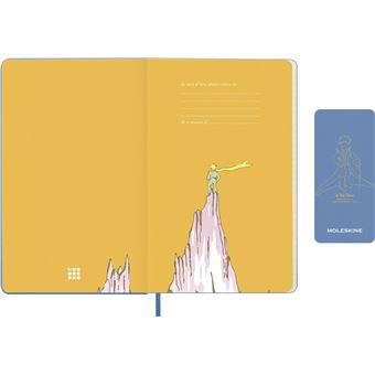 Agenda scolaire Moleskine 2022 2023 Semainier Le Petit Prince grand format Montagne