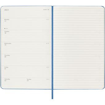 Agenda scolaire Moleskine 2022 2023 Semainier Le Petit Prince grand format Montagne
