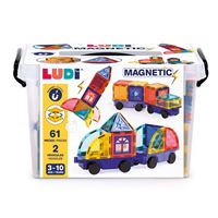 Jeu de construction magnétique Ludi Véhicules Magnétiques