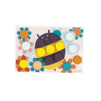 Achetez au meilleur prix - Jeu De Mosaïque En Bois FSC® Multicolore - Vertbaudet