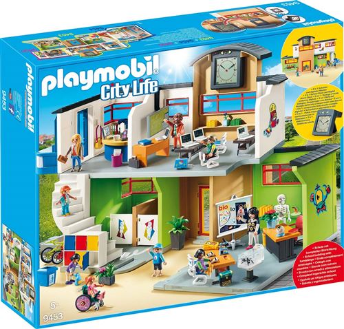 Playmobil City Life L'école 9453 Ecole aménagée