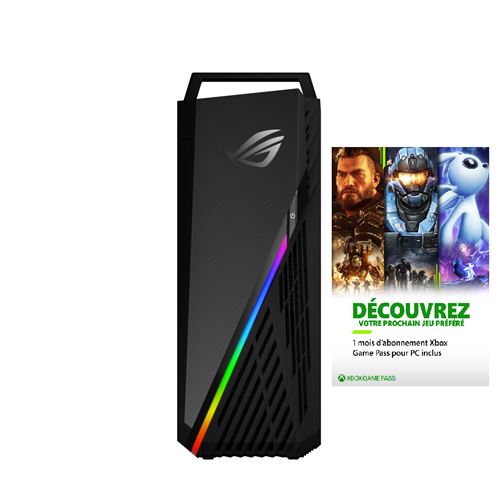 PC Asus GT15CK-FR027T Intel Core i7 8 Go RAM 512 Go SSD Noir